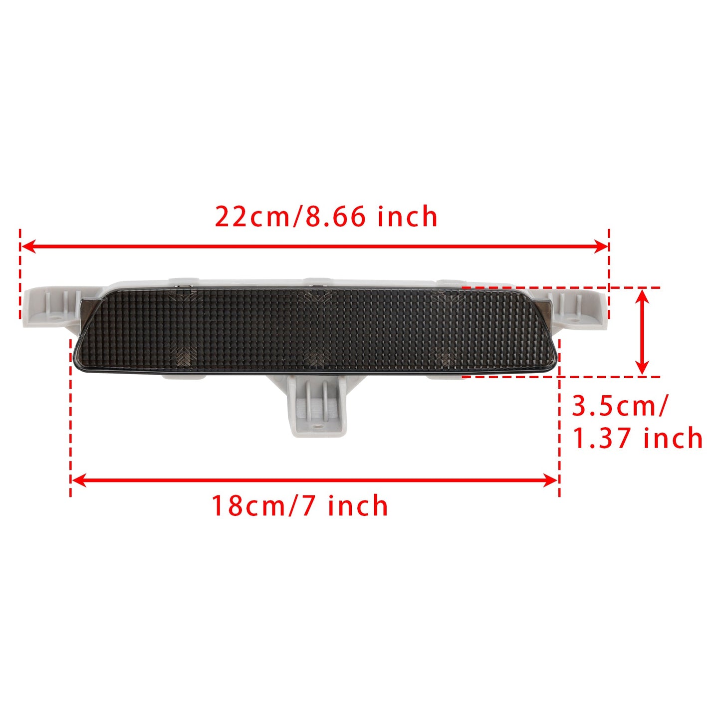 Lampada luce freno posteriore alta Chevrolet Malibu 2008-2012 nera