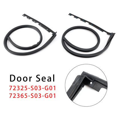 Set di guarnizioni sottoporta in gomma per Honda CIVIC 3D EK9 EK2-3 EK4, sinistra e destra, 1996-2000