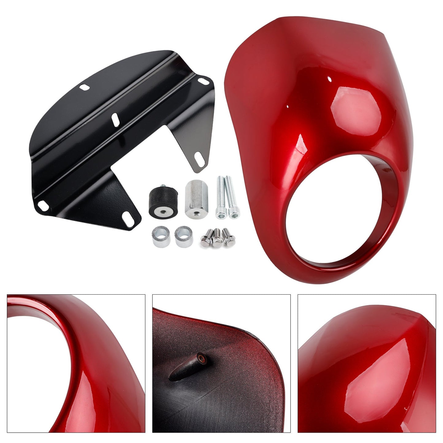 Copertura faro anteriore Sportster Dyna XL 883 1200 FX dal 1973 in poi
