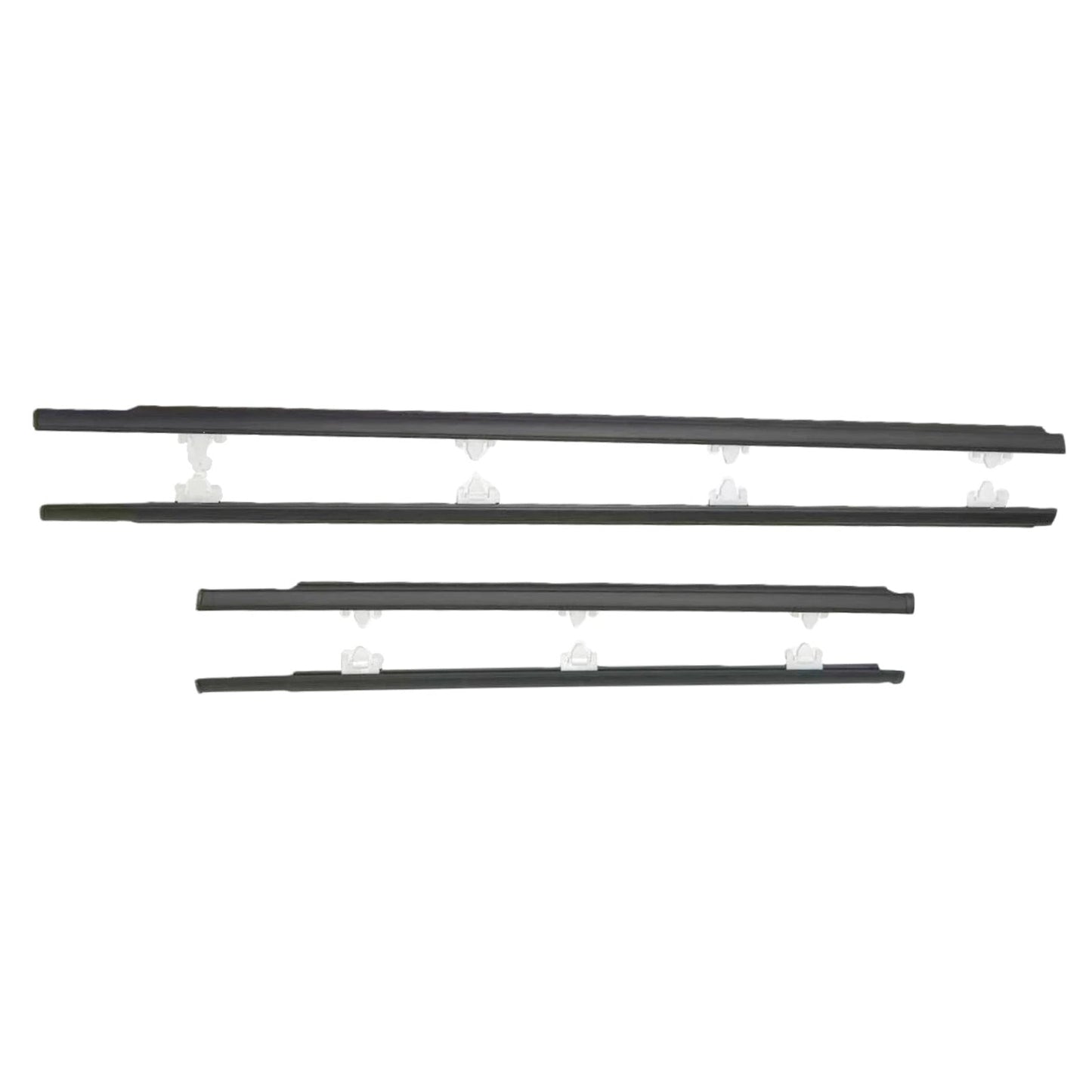 4 guarnizioni per finestrini per Nissan Sunny B13 1991-1994