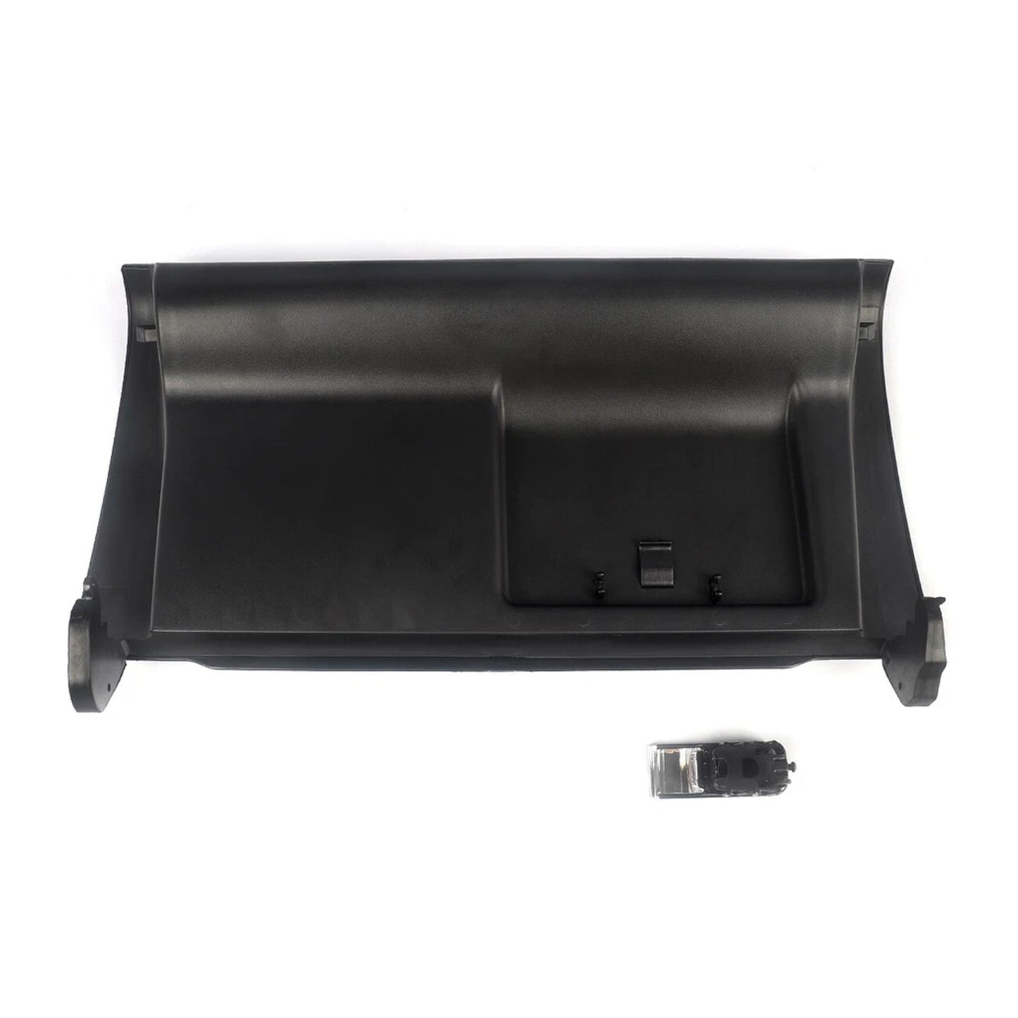 Copertura porta vano portaoggetti nera 8E1857124A per Audi A4 S4 B6 B7 2001-2008
