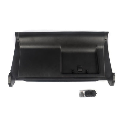 Copertura porta vano portaoggetti nera 8E1857124A per Audi A4 S4 B6 B7 2001-2008