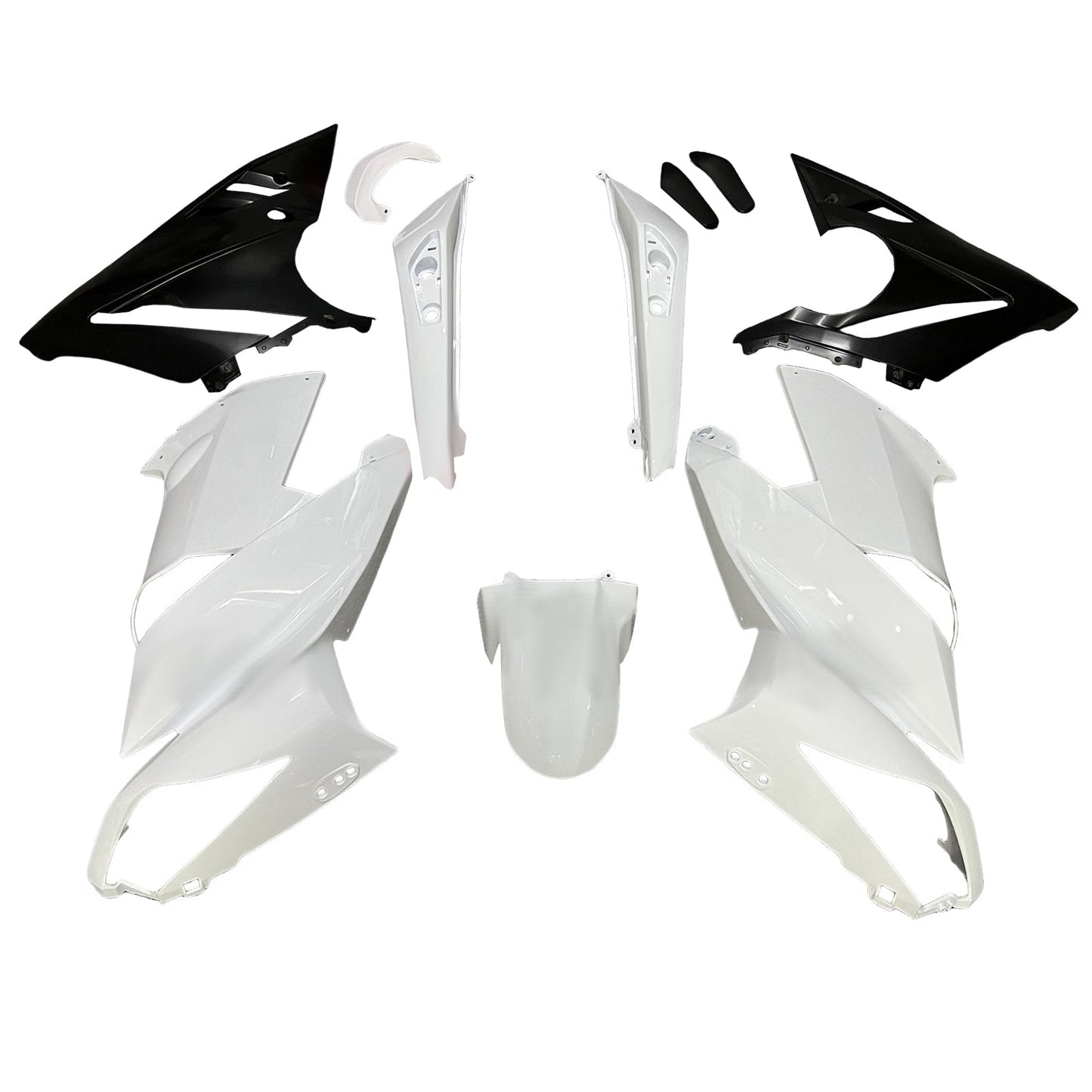 Kit carenatura iniezione in plastica per Kawasaki Ninja650 ER-6F EX650 2009-2011