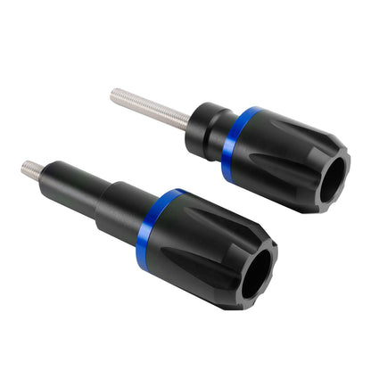 Protezioni telaio antiurto CNC blu e nere per BMW F900R F750GS F850GS 2019-2023
