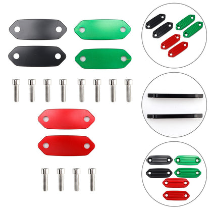 Piastra di bloccaggio per l'eliminazione dello specchio per Kawasaki Ninja 300 250 400 125 ZX6R 636