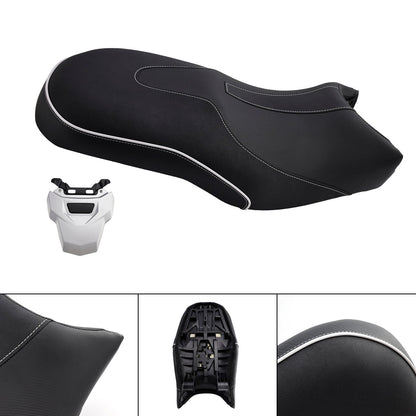Sella passeggero anteriore per BMW R1200GS LC R 2013-2018, cuscino nero
