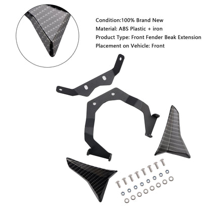 Estensione becco anteriore Honda CB750 Hornet 2023-2024, ala inferiore del muso