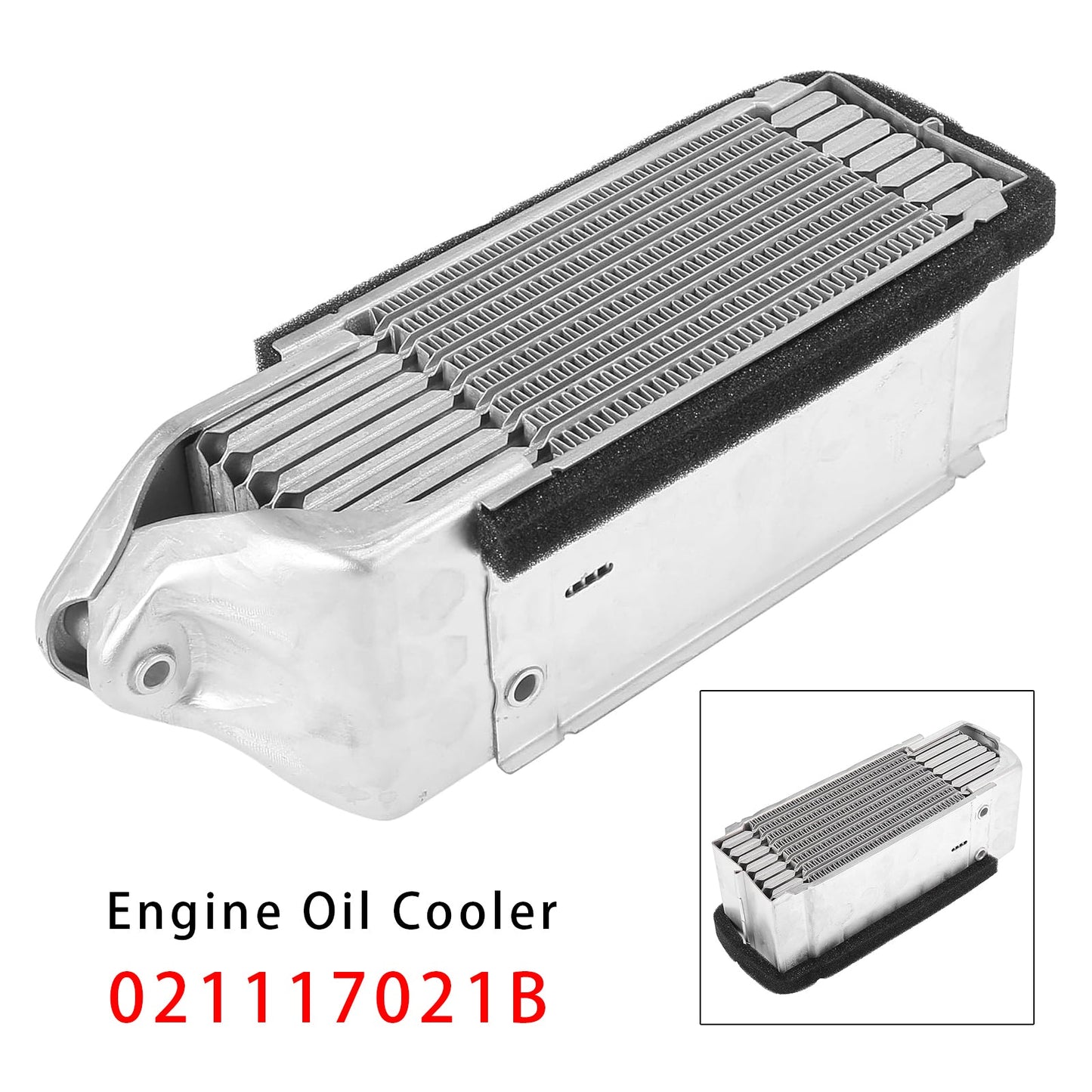 Per Porsche 914 1.7 1.8 1679 1795 1973-1975 Radiatore olio motore 021117021B