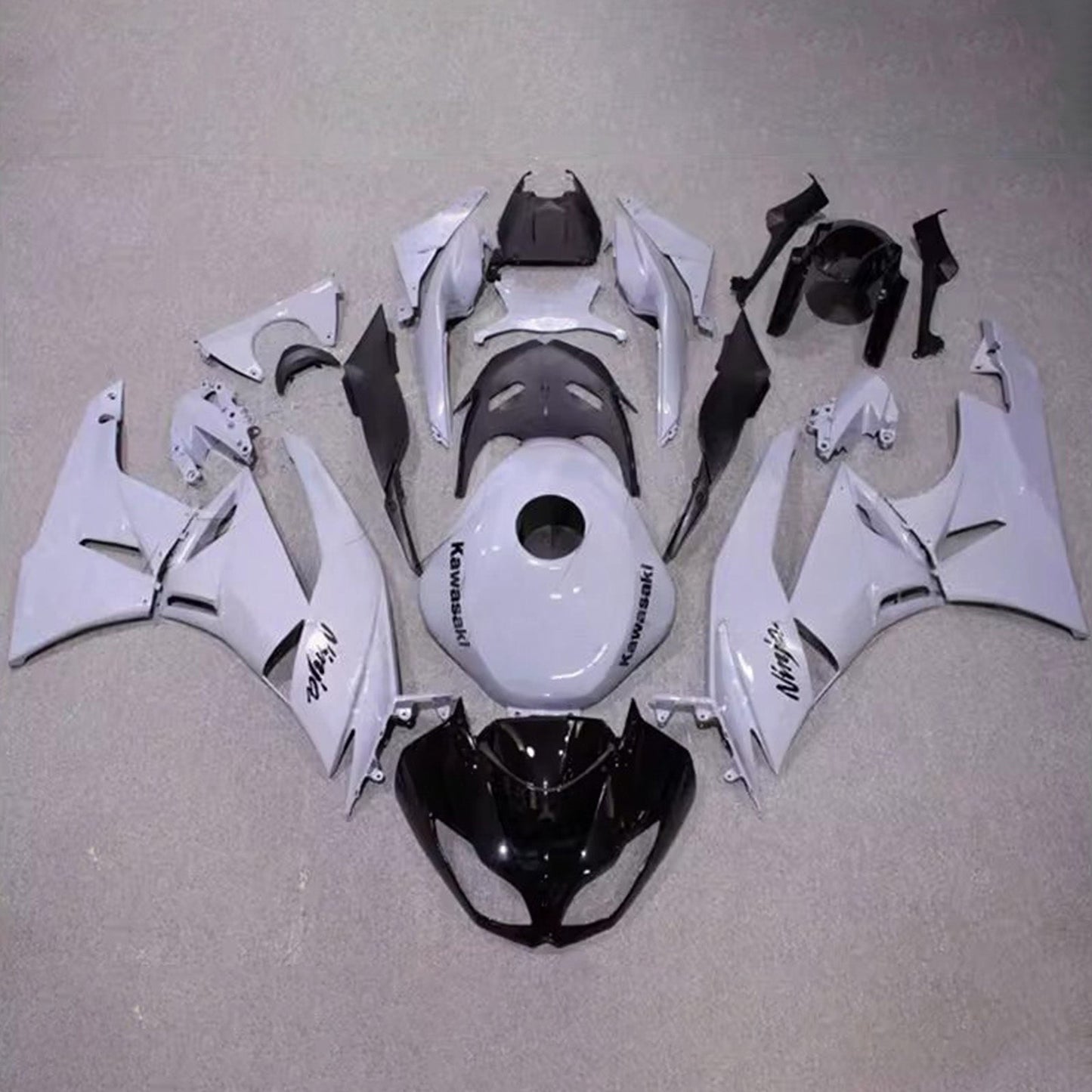 Kit carenatura iniezione in plastica ABS adatto per Kawasaki ZX6R 636 2009-2012