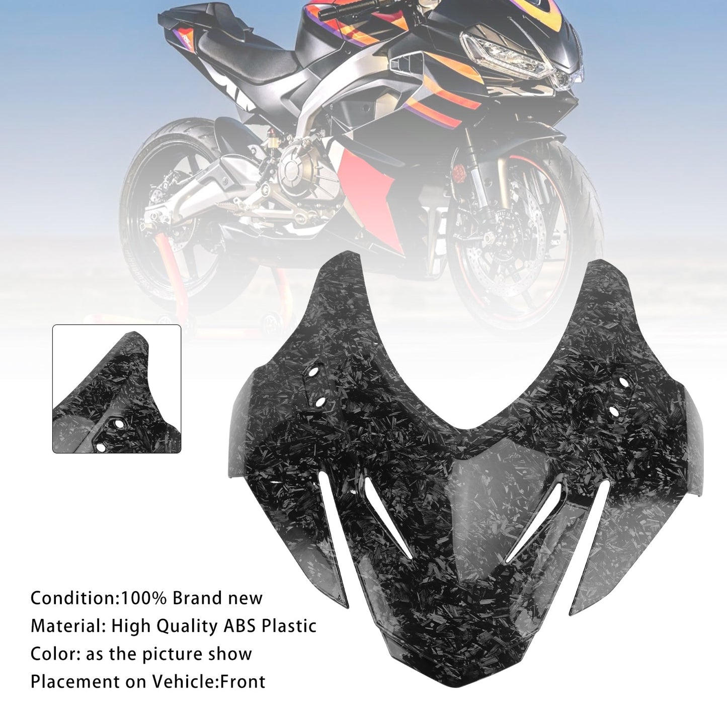 Copertura parabrezza per cupolino Aprilia RS457 RS 457 2024-2025