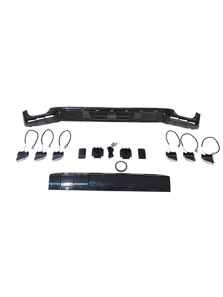 Diffusore anteriore per paraurti compatibile con Mercedes Benz Classe G W465 G450 G500 2025+ PP