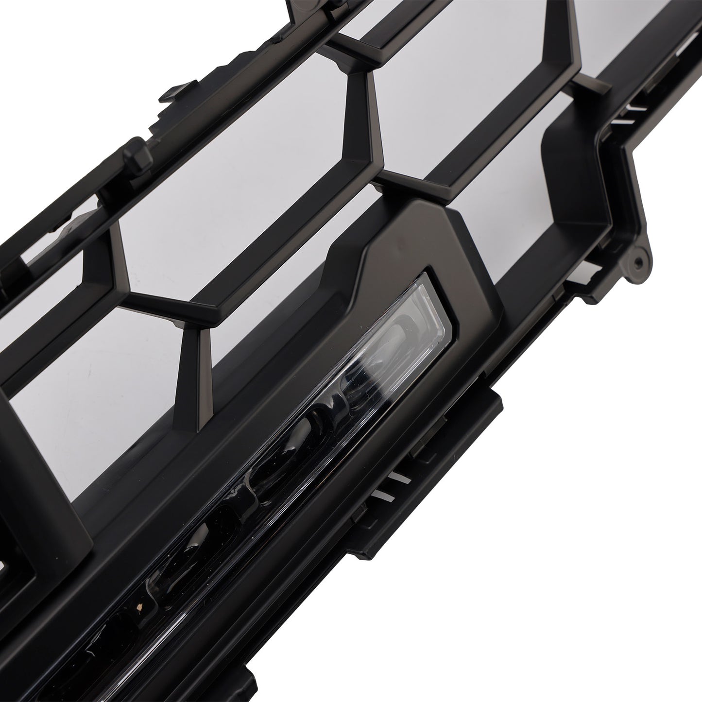 2024+ Toyota 4Runner TRD PRO Paraurti anteriori Griglia W/Light Bar Nero