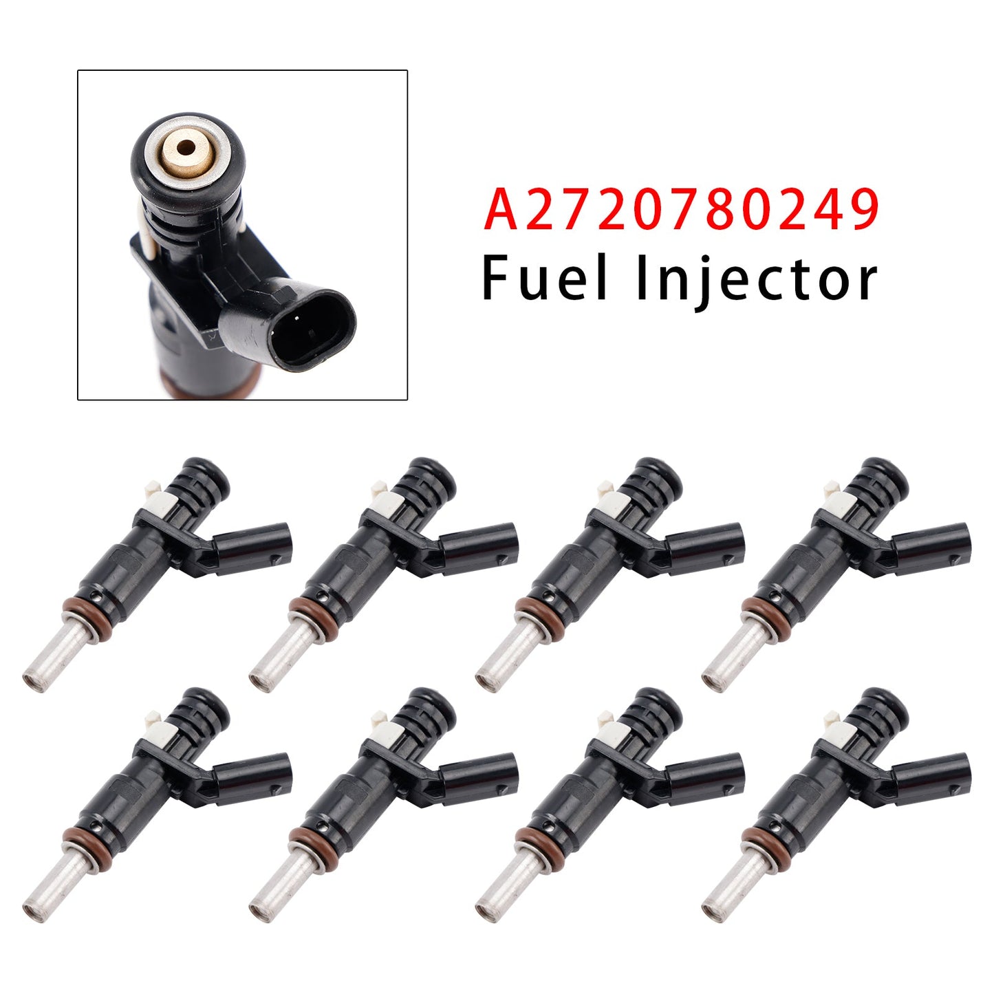 8 iniettori di carburante per Mercedes-Benz E350 R350 S400 C280 C300 3.5L A2720780249