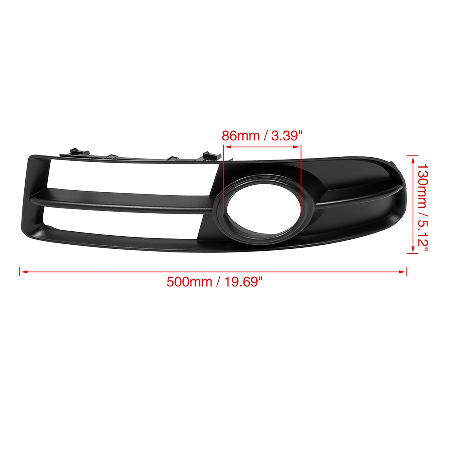 Griglia paraurti anteriore sinistro Audi A4 B7 S-Line S4 2005-2008, griglia fendinebbia