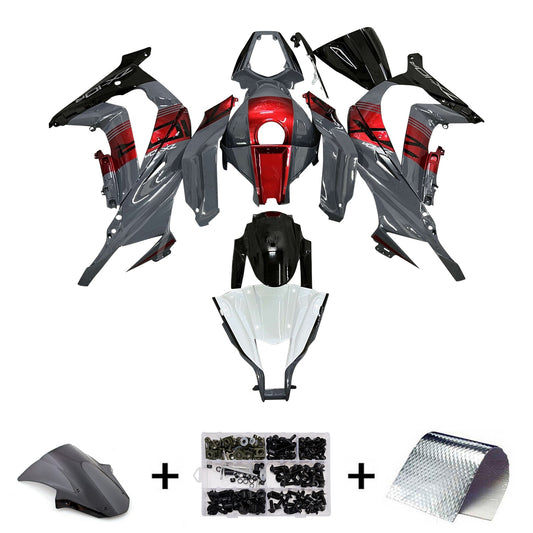 Kit carenatura iniezione in plastica ABS adatto per Kawasaki ZX10R 2011-2015