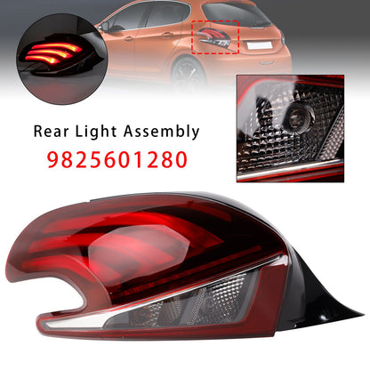 Fanale posteriore sinistro a LED per Peugeot 208 (modelli restyling, 2015-2019) codice 9825601280.