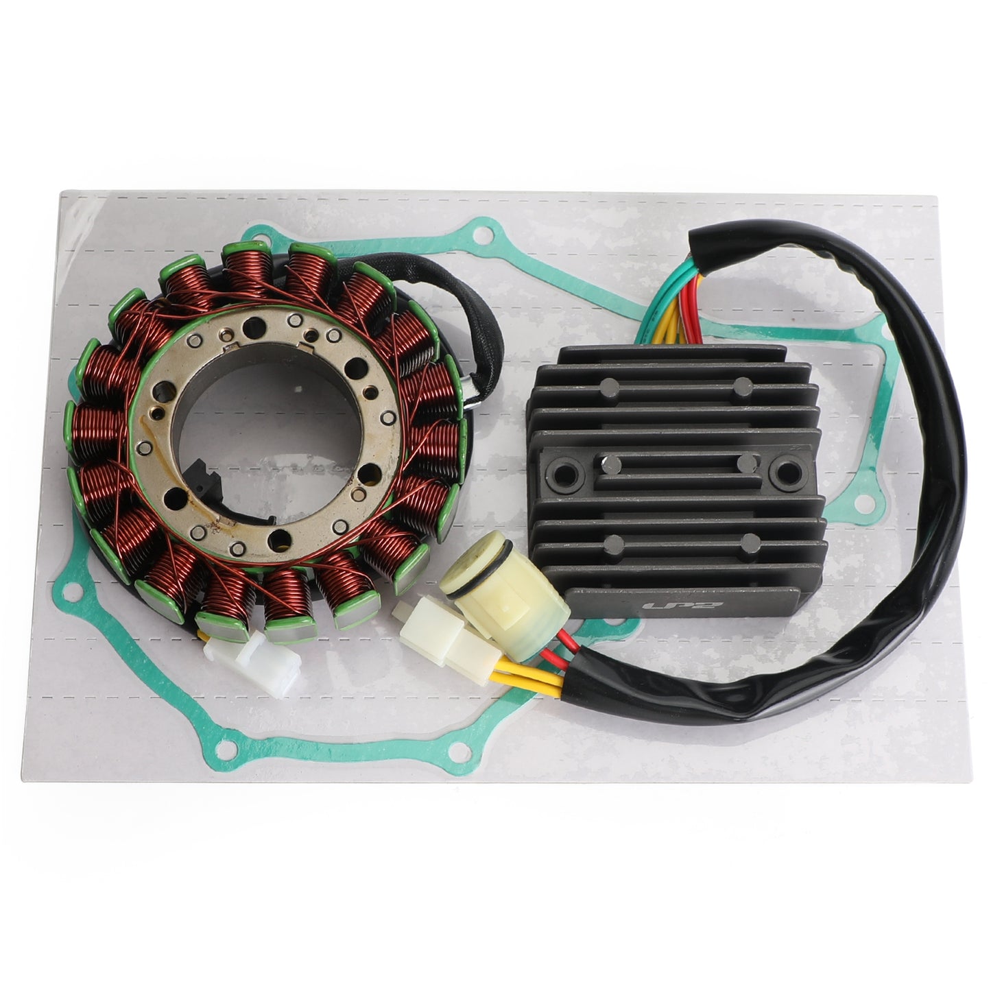 Statore+ Regolatore+ Guarnizione per Honda XRV 750 Africa Twin RD07 1993-2003