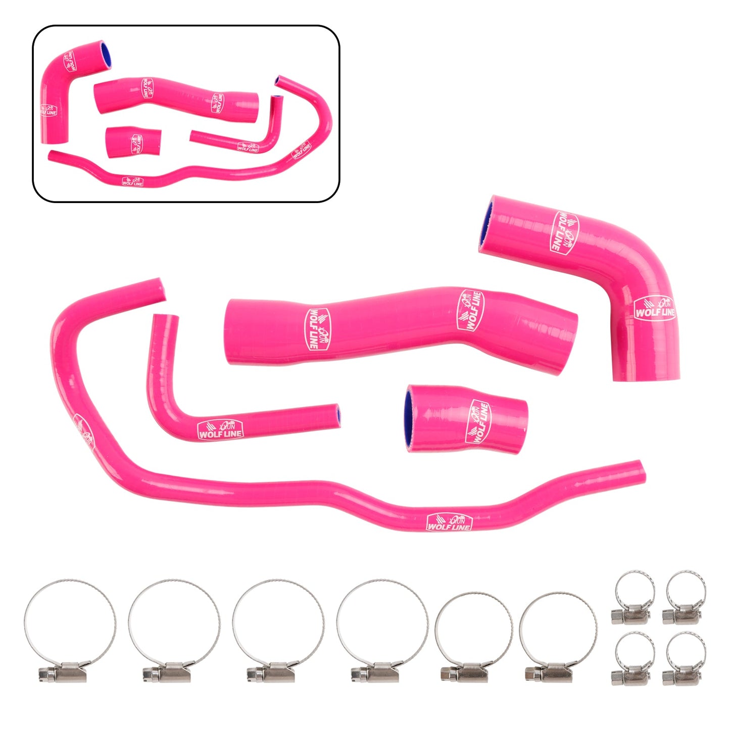Kit tubo flessibile refrigerante radiatore in silicone BMW S1000RR 2019-2023
