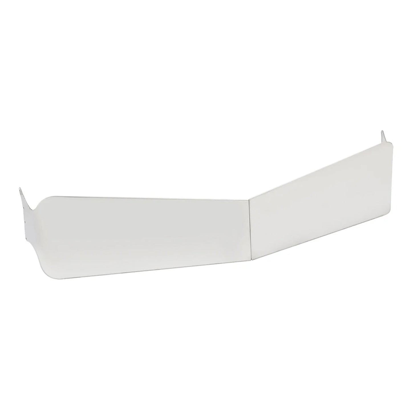 Visiera piatta argentata per Peterbilt 377 378 379 335 386 388 389