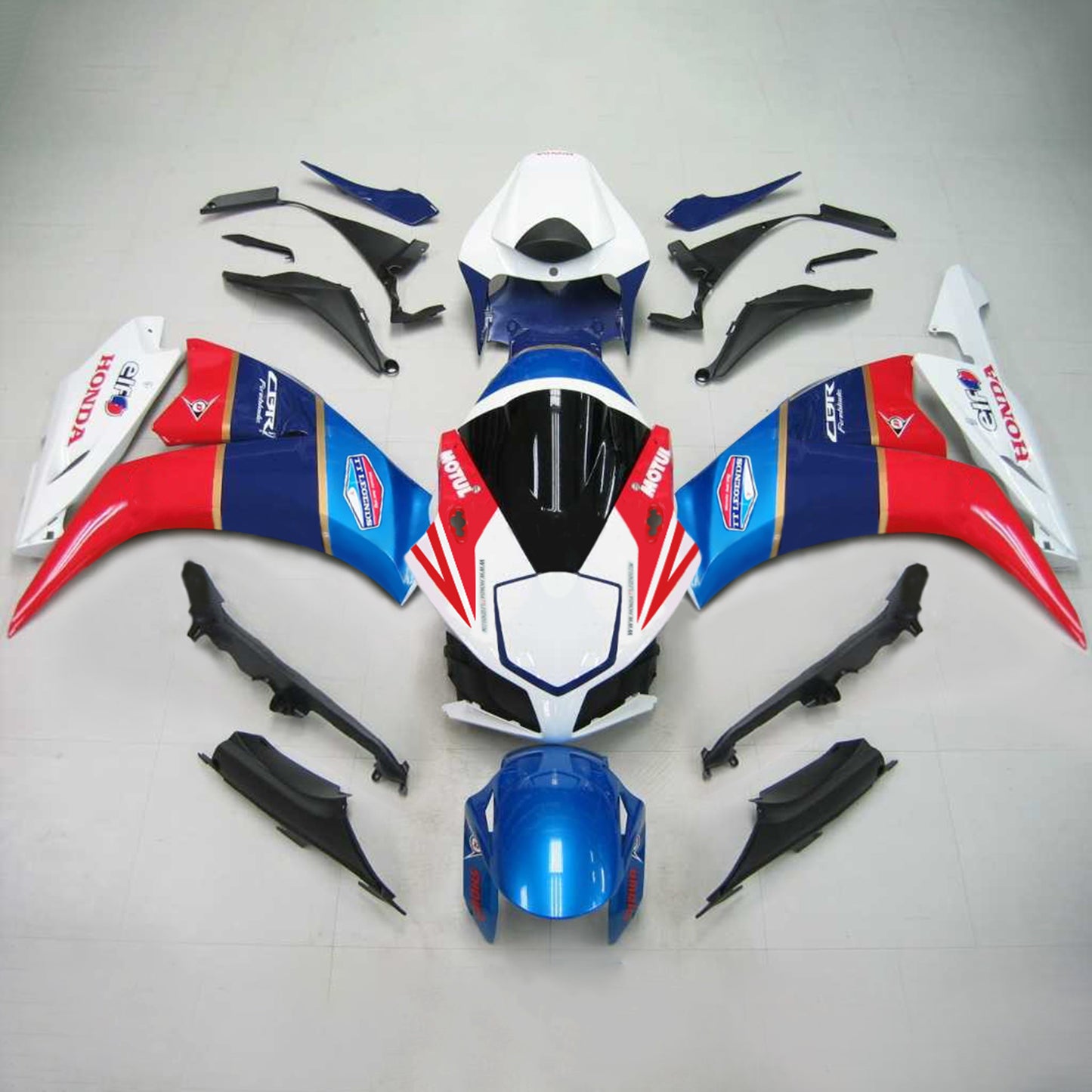 Kit carenatura Bodywork ABS di plastica per Honda CBR1000RR 2012-2016