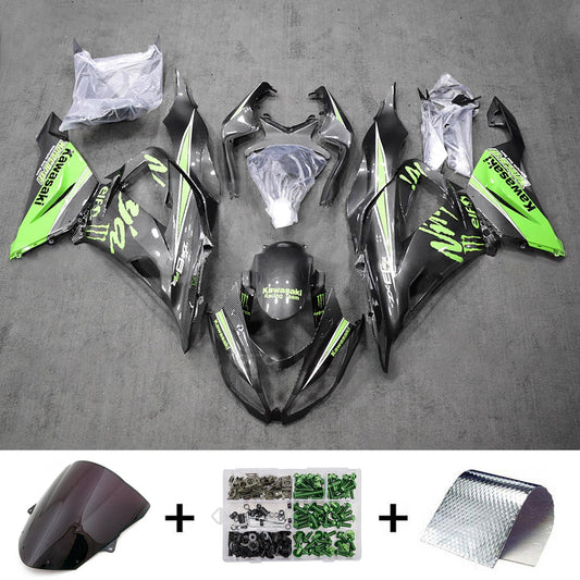 Kit carenatura iniezione in plastica ABS adatto per Kawasaki ZX6R 636 2013-2018
