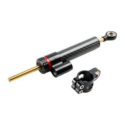 Kit di montaggio per staffa stabilizzatrice ammortizzatore sterzo per moto universale