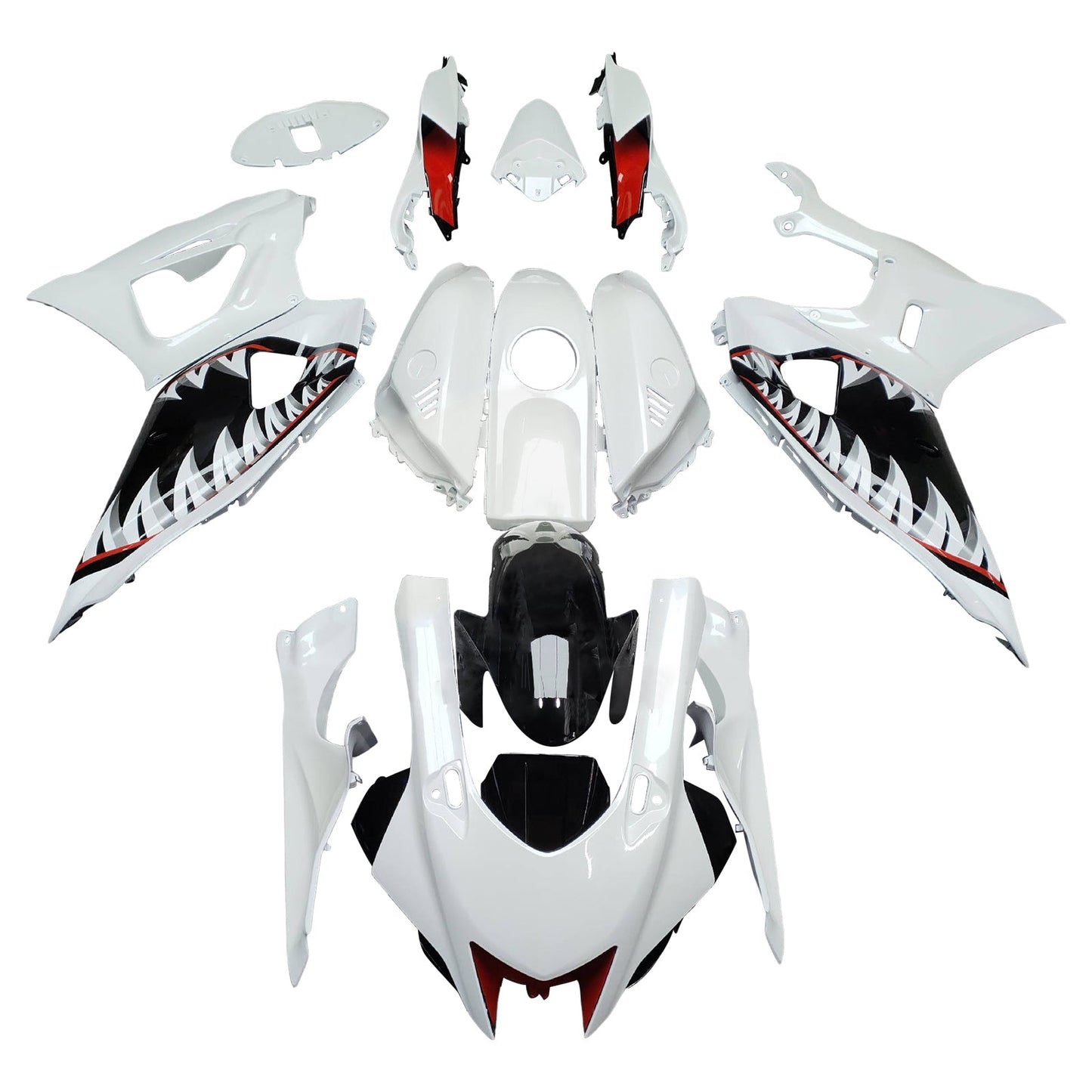 Kit carenatura iniezione in plastica ABS adatto per Yamaha YZF-R7 2021-2025