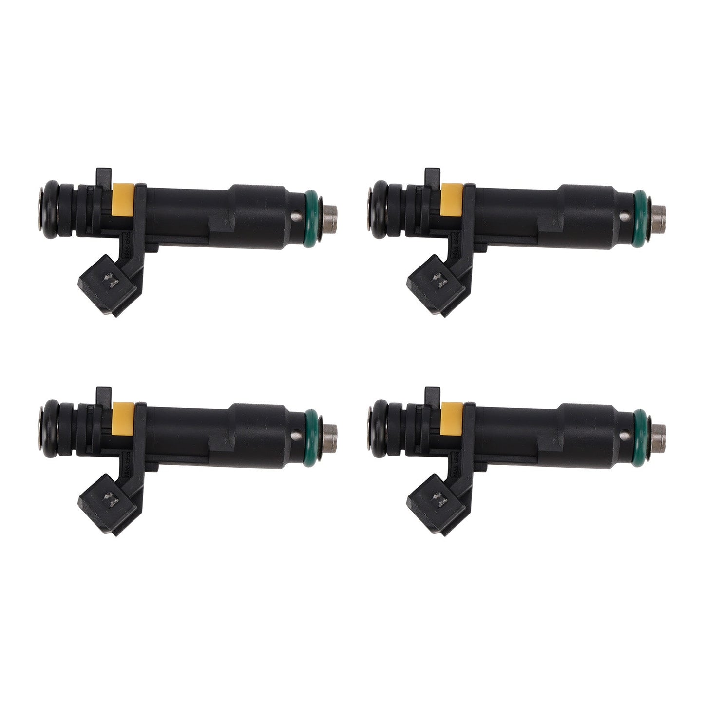 4 iniettori di carburante per Renault Twingo II 1.2 8V D7F 2007-2014 H8200552714