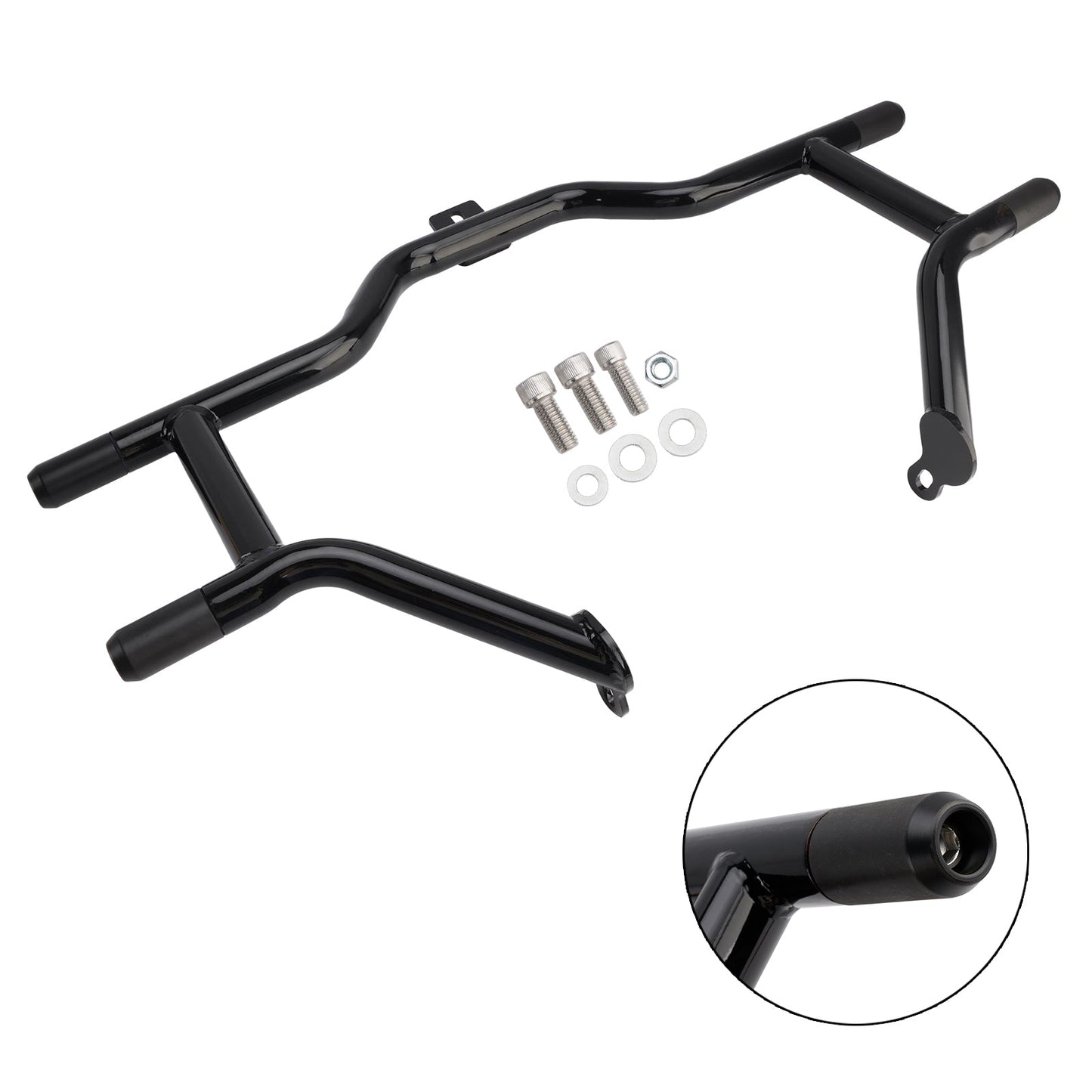 2017-2024 Per Harley Road King Special FLHRXS Barra di protezione motore Protezione telaio Paraurti Nero