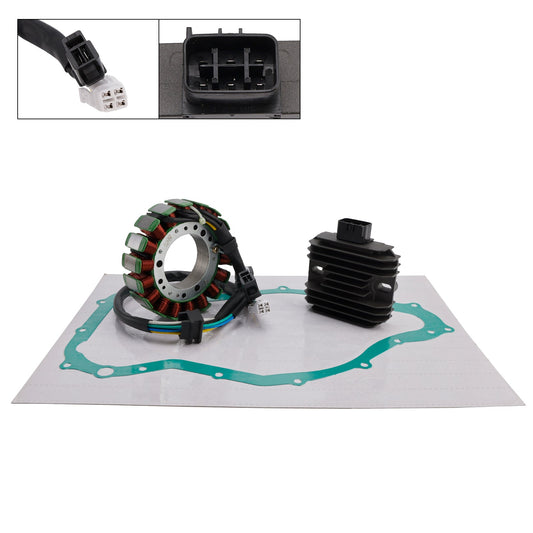 2002-2007 per Suzuki LT-A 500 F Vinson 4x4 Regolatore di statore raddrizzatore e guarnizione 32101-09F40