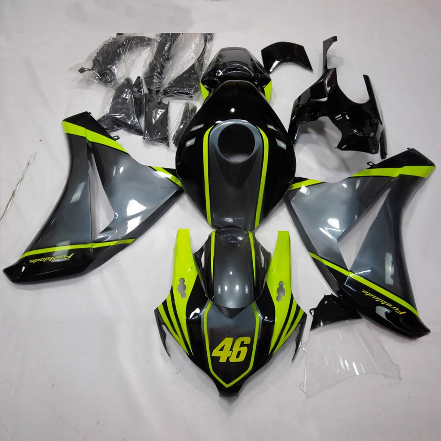 Kit di carene in plastica ABS stampate a iniezione per Honda CBR1000RR 2008-2011