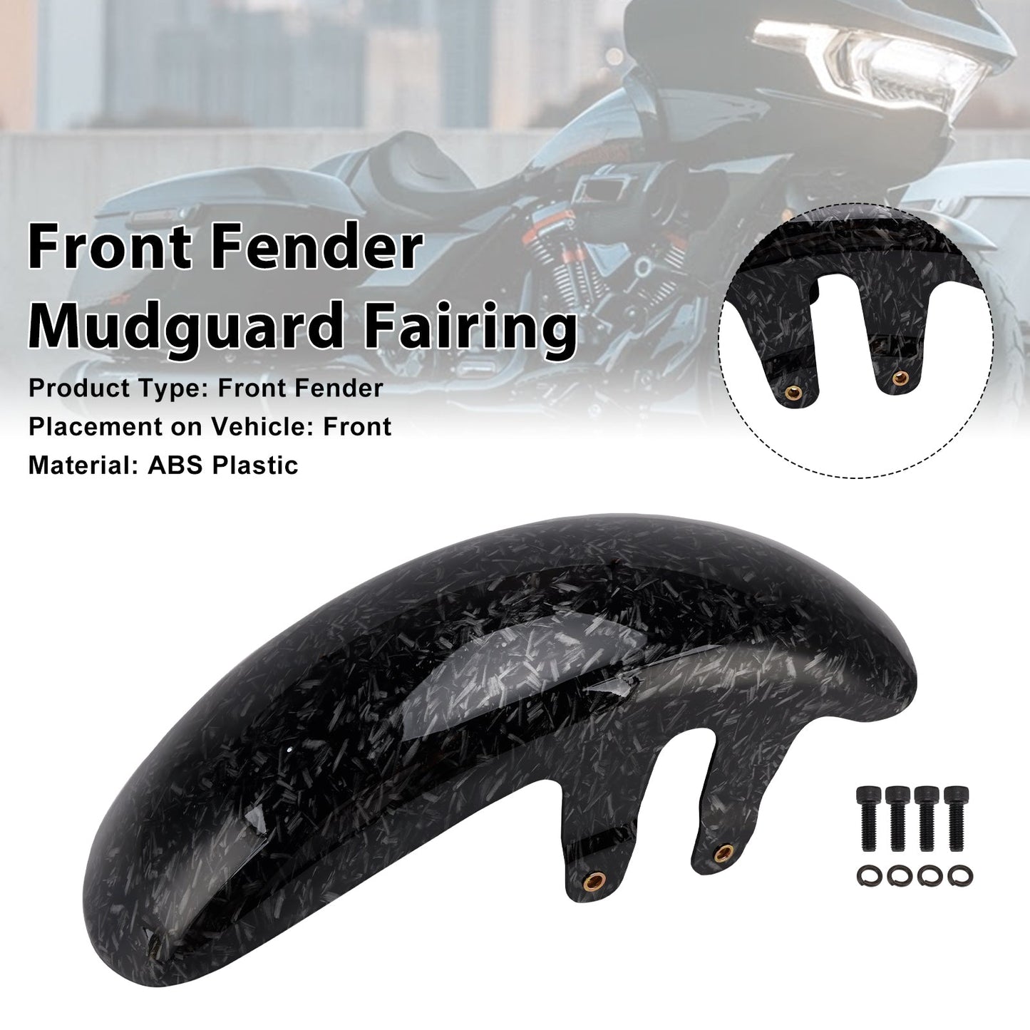 Carenatura parafango anteriore Touring CVO Road Glide / Street Glide 2023-2025