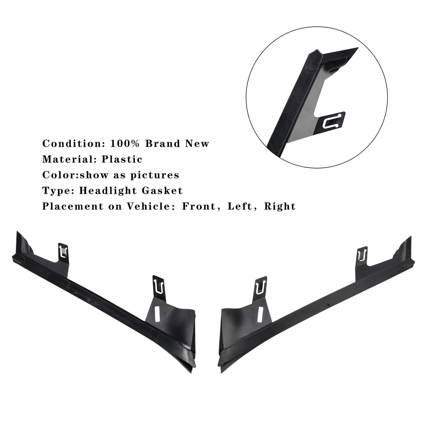 Guarnizioni per fari anteriori BMW SERIE 3 E92/E93 2010-2013