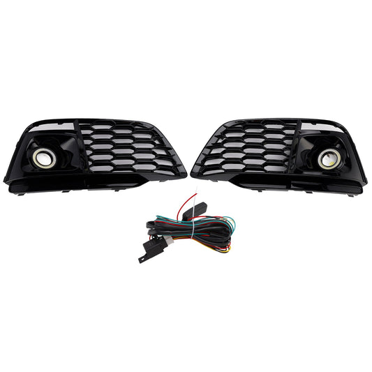 Copertura griglia fendinebbia per Audi Q5 SQ5 2018-2022, codice 80A807680L, pre-restyling con ACC.