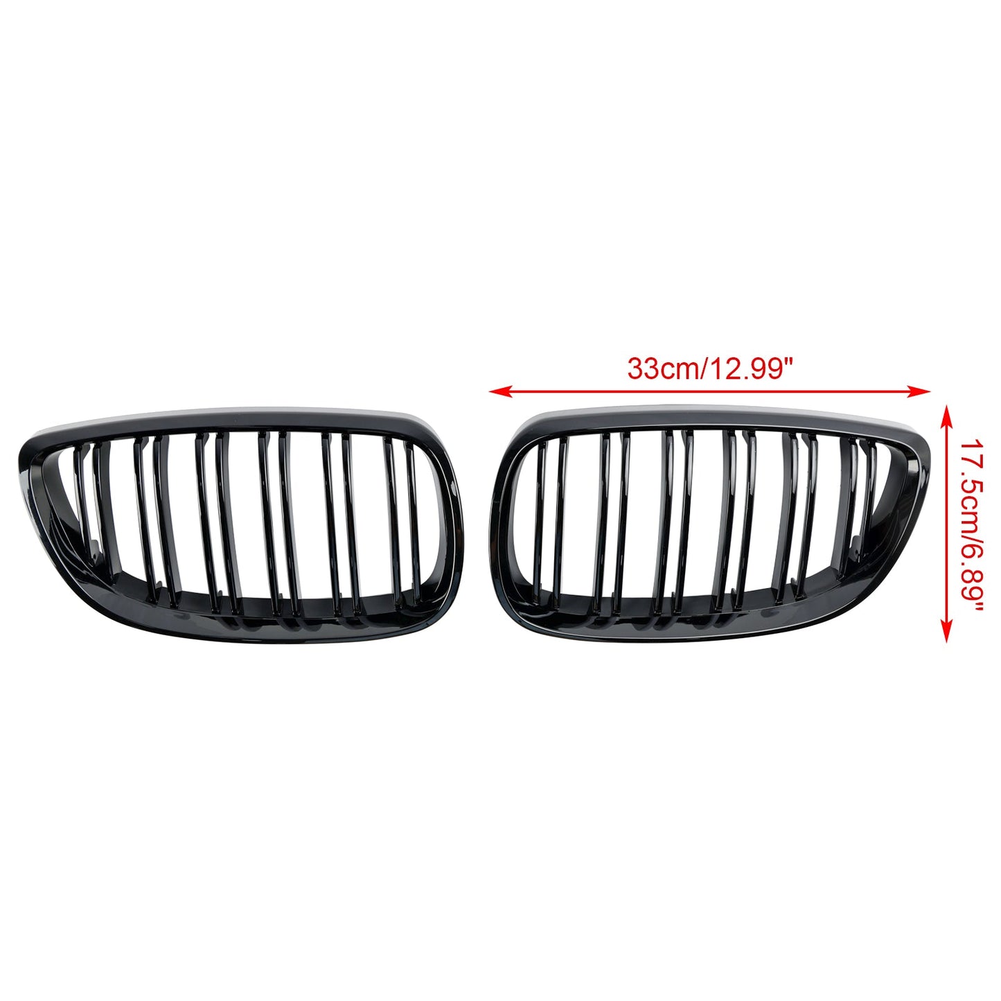 Griglia anteriore a rene nera lucida BMW Serie 3 M3 (E92/E93) 2008-2013