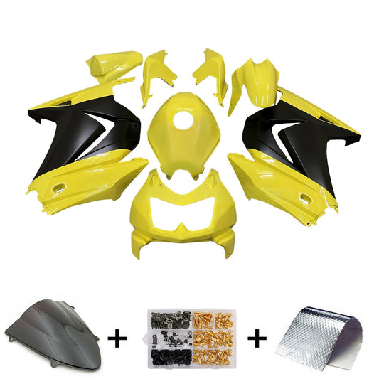 Kit carenatura iniezione in plastica ABS adatto per Kawasaki EX250 Ninja250R 2008-2012