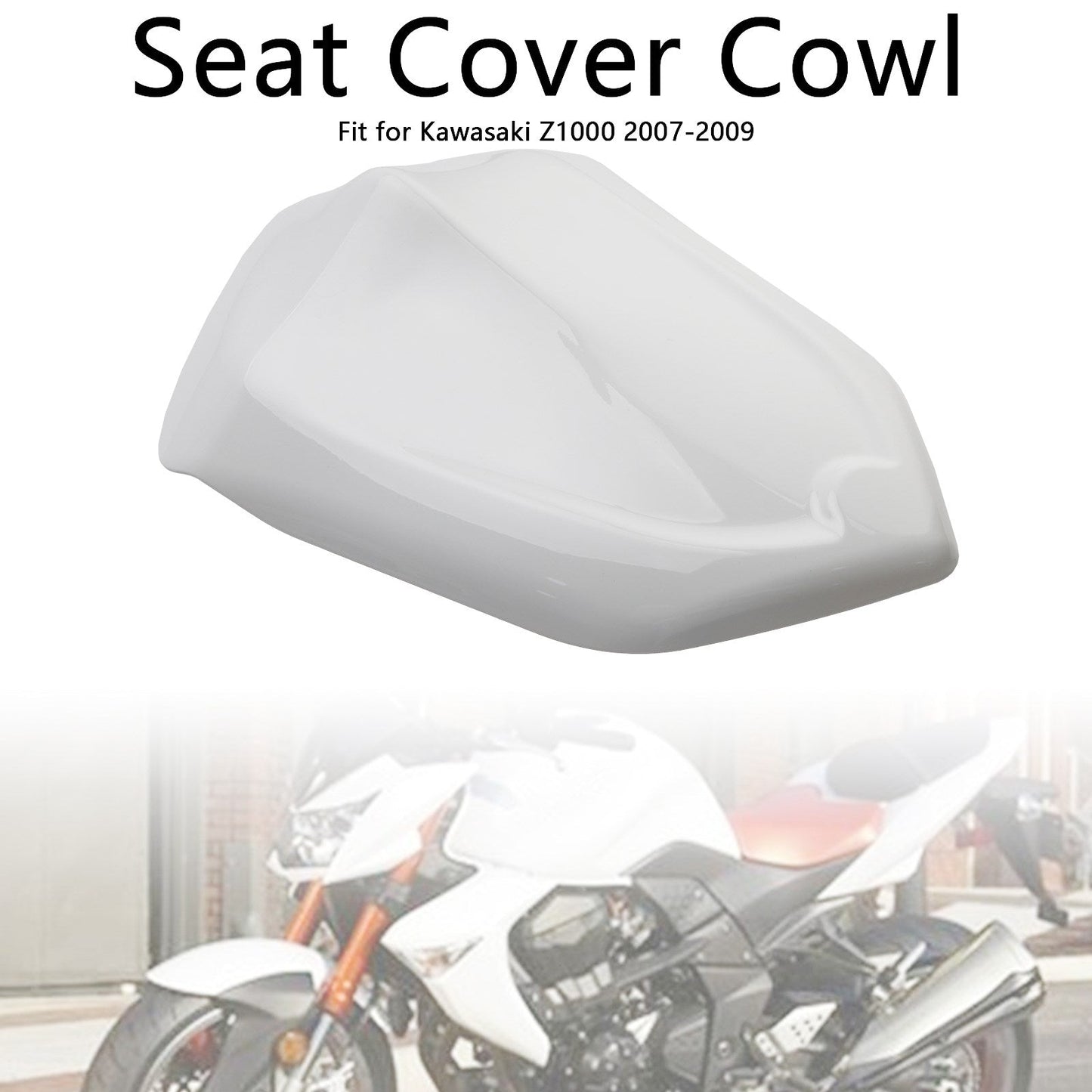 Copertura carenatura posteriore sedile posteriore Kawasaki Z1000 2007-2009