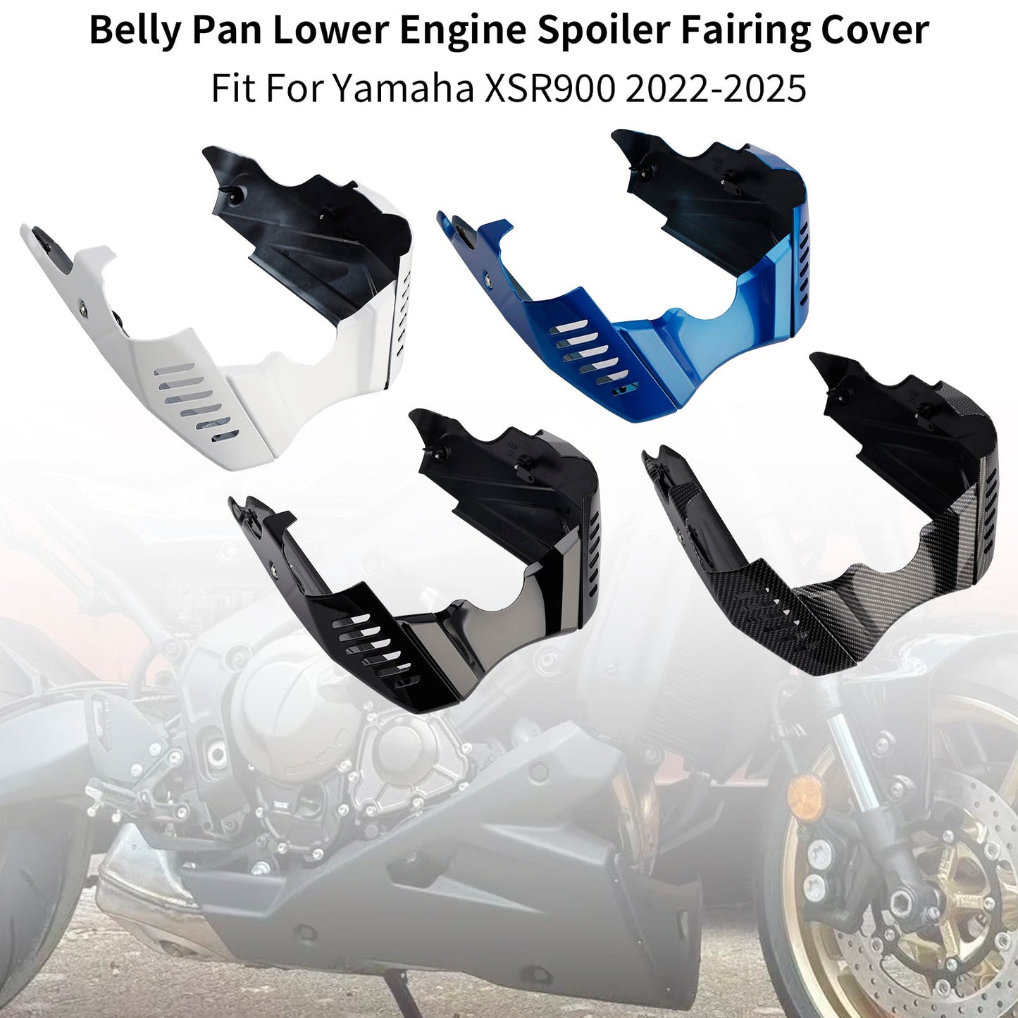 Copertura carenatura spoiler motore inferiore Yamaha XSR900 2022-2025