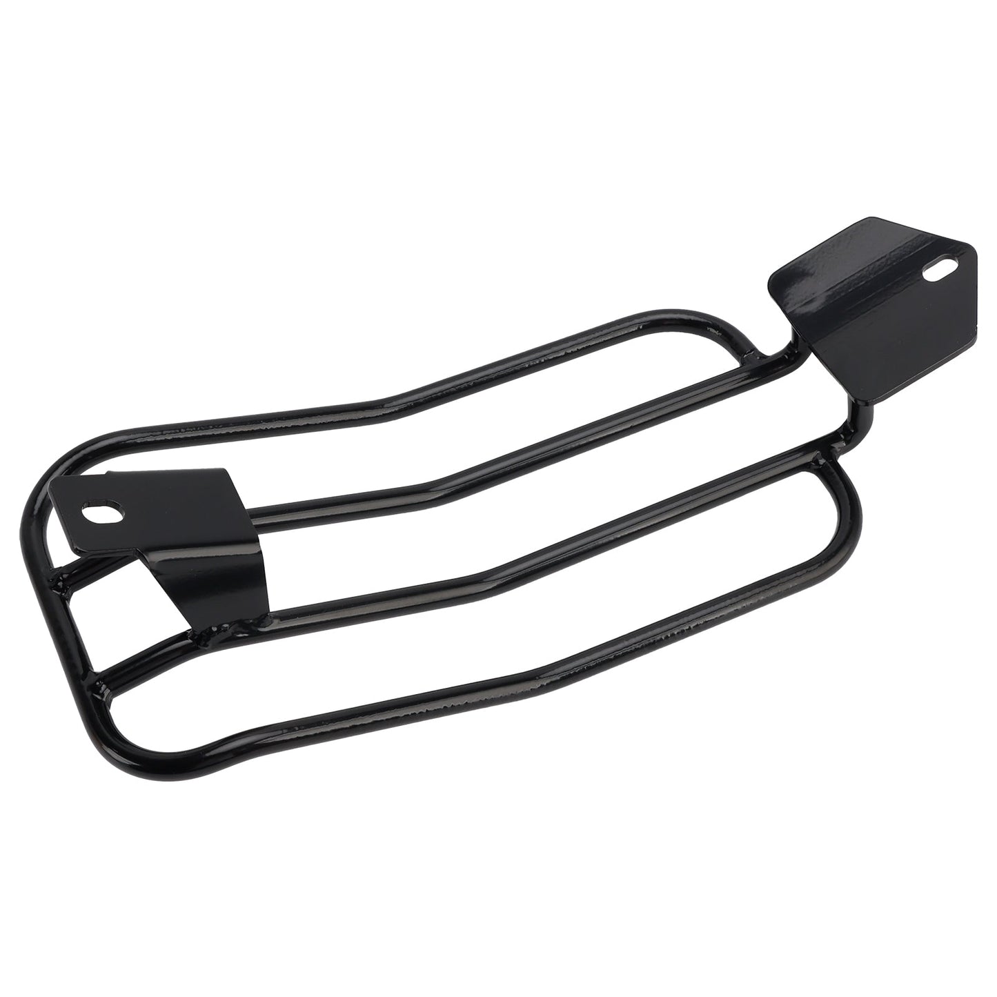 Portapacchi posteriore nero per sella singola, compatibile con Honda CMX 1100 Rebel / DCT 2021-2025