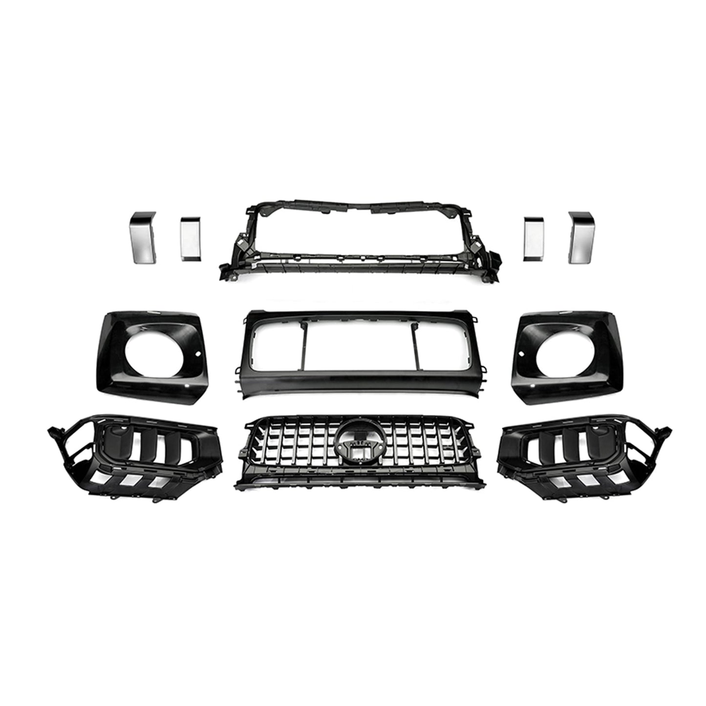 Kit carrozzeria e paraurti in stile G63 AMG per Mercedes Benz Classe G W465 (modelli dal 2025 in poi).