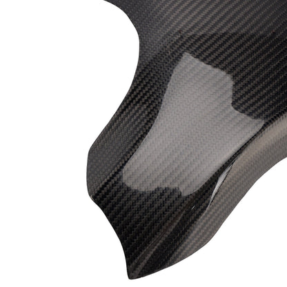 Carenatura del serbatoio in vera fibra di carbonio Kawasaki ZX-6R ZX6R 2019-2025