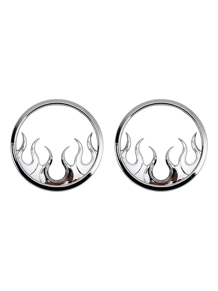 Griglie per altoparlanti Flame Accent Trim Cover per Touring Electra Glide Ultra Classic