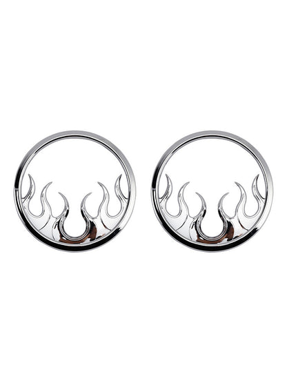 Griglie per altoparlanti Flame Accent Trim Cover per Touring Electra Glide Ultra Classic