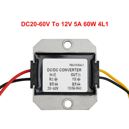 Convertitore di potenza step-down impermeabile da DC20-60V a DC12V 5A 60W