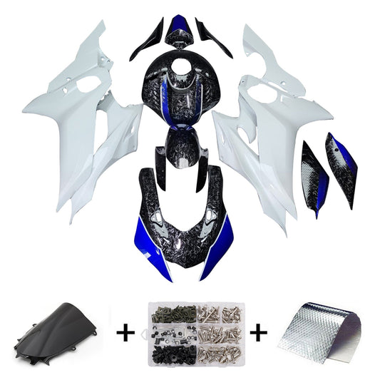 Kit carenatura iniezione in plastica ABS adatto per Yamaha YZF-R6 2017-2023