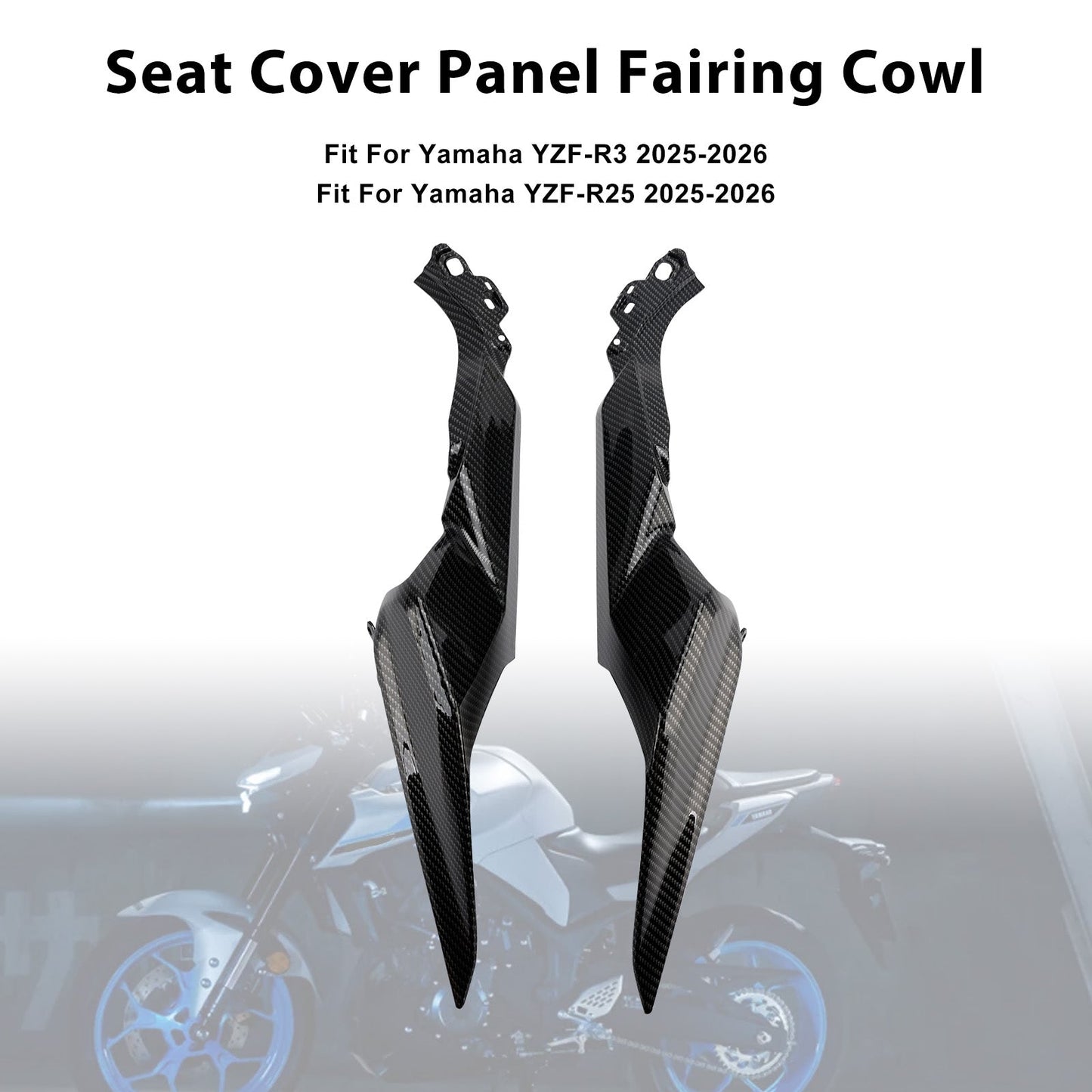 Carenatura laterale del codino posteriore Yamaha YZF-R3 R25 MT-03 2025-2026
