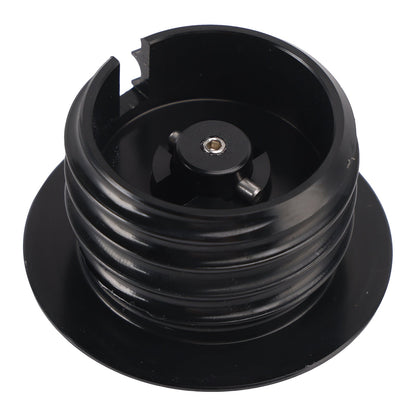 Tappo serbatoio a scomparsa ventilato nero per Softail Low Rider Dyna Sport Super Glide