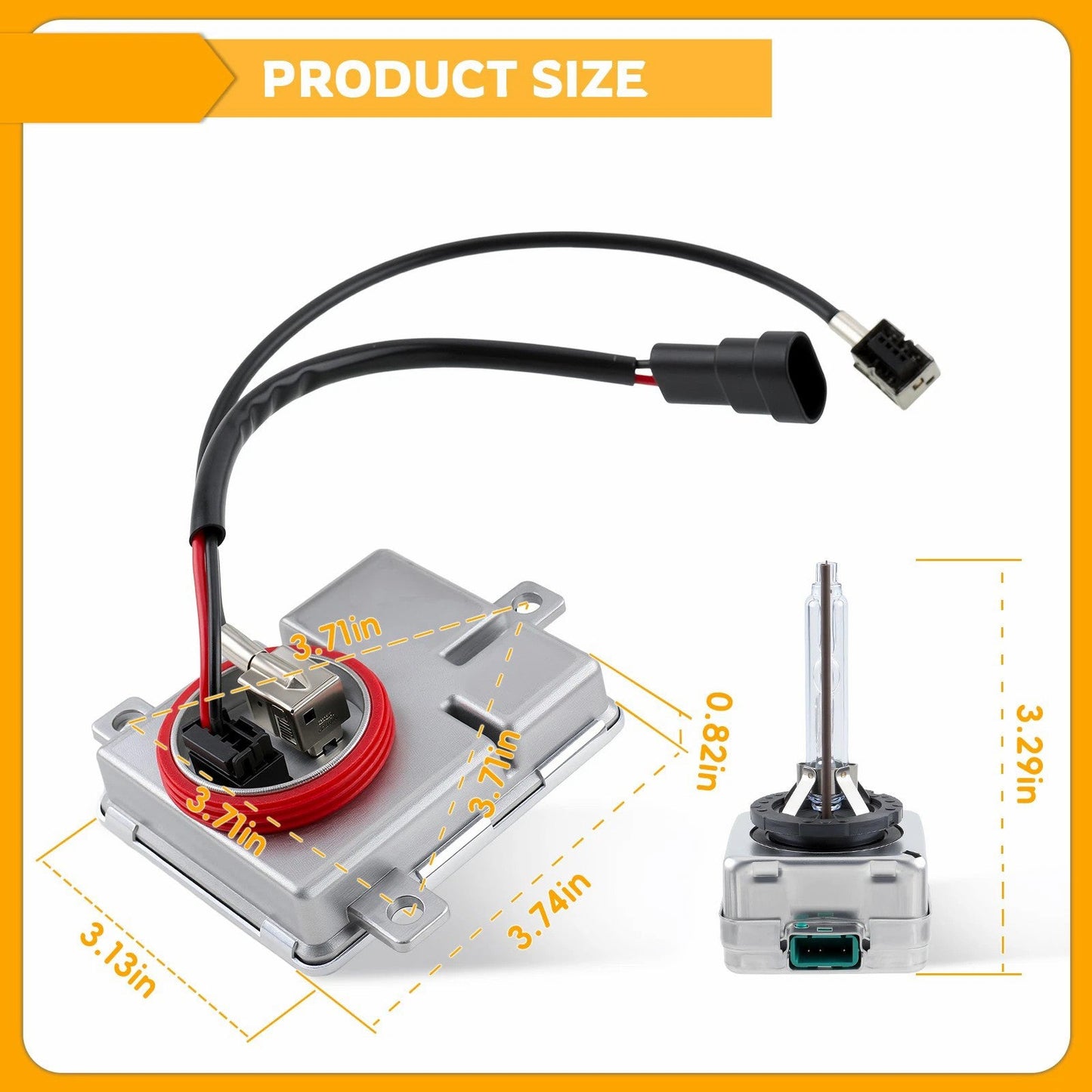 Centralina di controllo ballast fari Xenon HID 8K0941597B per VW CC Audi