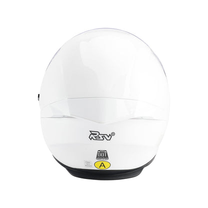 Casco da moto DOT per adulti Street Integrale Bianco
