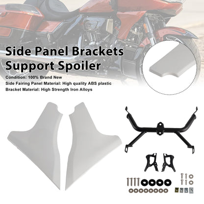 Staffe di supporto per spoiler per pannelli laterali Harley Road Glide CVO/SE FLTRXSE 2023 2024-dopo